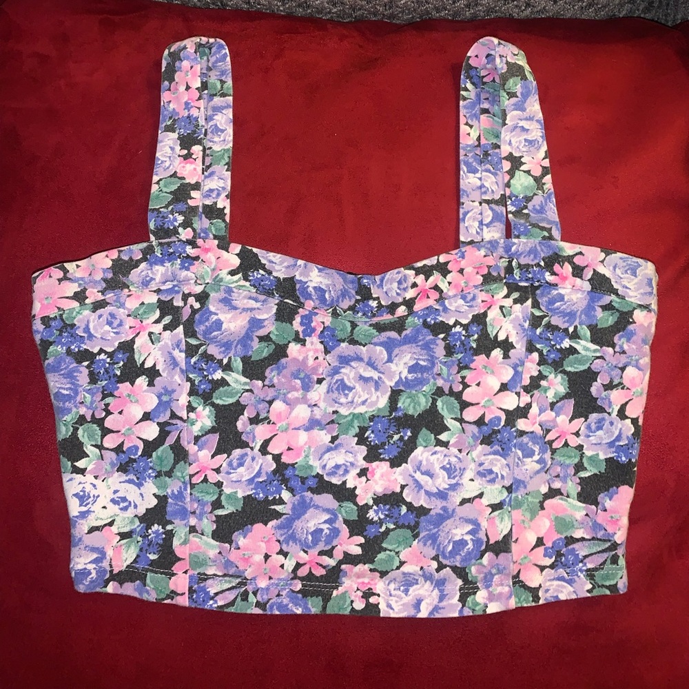 XXI FLORAL CROP TOP